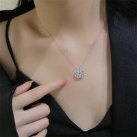 2022 Classic Fashion Ladies Love Clover Pendant Necklace Exquisite Micro-Inlaid Lucky Jewelry Girls Anniversary Wedding Gift