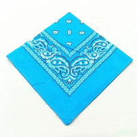 Unisex Men Women Bandana Hairband Cowboy Mens Biker Sports Headwear Wrist Hairwrap Single Sided Head Wrap Scarf Paisley