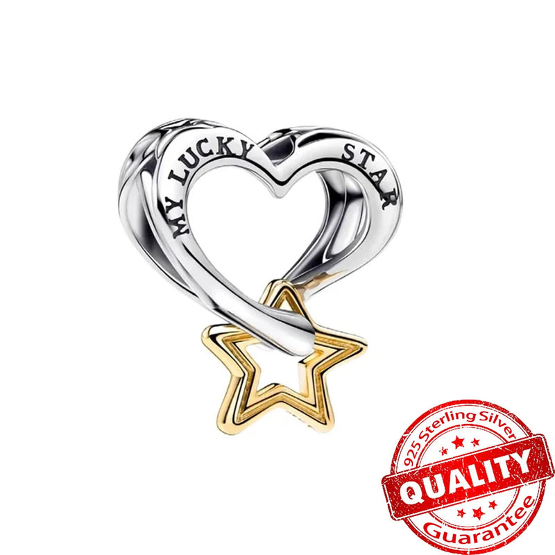 Sparkling 925 Sterling Silver Christmas Carousel & Santa Claus Charm Fit Original Bracelet Women Christmas Gift Jewelry Making