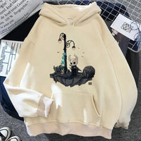 Hollow Knight Hoodies Men Korea Ulzzang Grunge Y2k Aesthetic Fmale Autumn and Winter Pullover Hoddies Graphic Streetwear