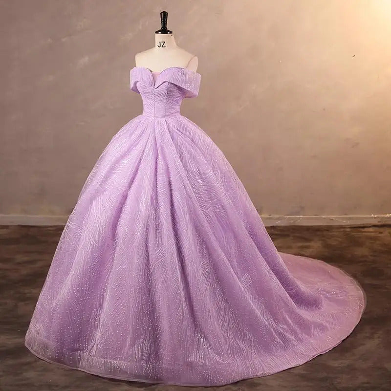 Sequin Party Dresses Luxury 15 Quinceanera Dresses 2024 Elegant Off Shoulder Ball Gown 15 year old Dress For Girls customized