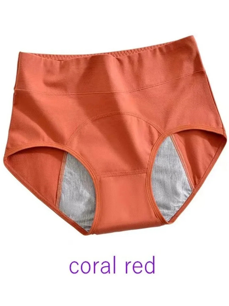 Panties for Menstruation Cotton Menstrual Panties High Waist Period Underwear Culotte Menstruelle Leak Proof Bragas Menstruales