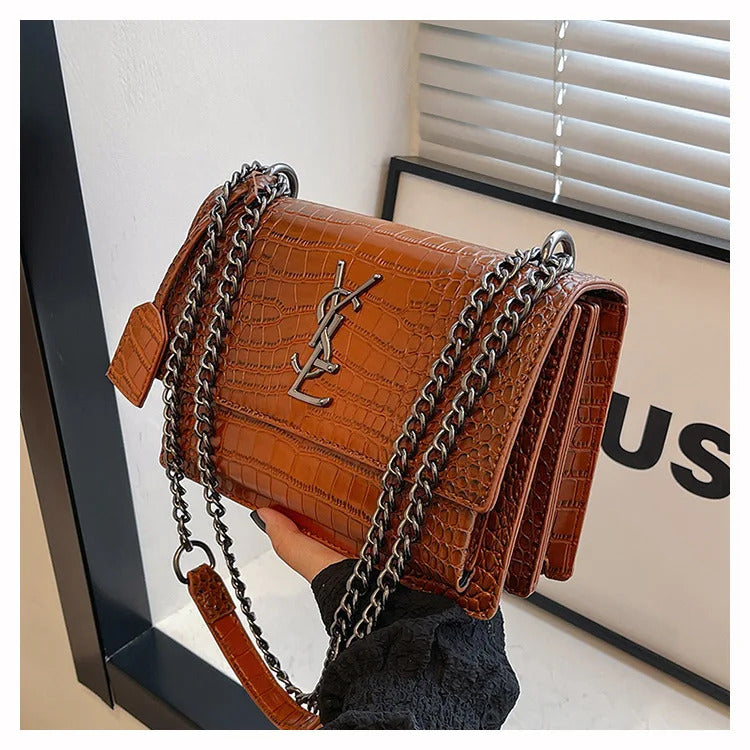 2024 new style bag high-end European and American retro chain Dionysian bag fashion shoulder crossbody bag