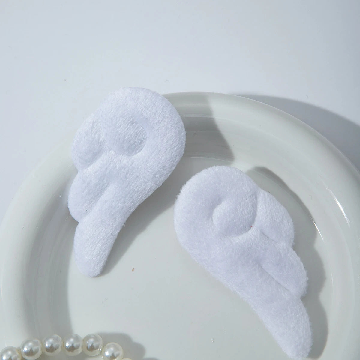 2Pcs 5cm Angel Wings Super Cute Angel Wing Plush Hairpin Girl Hair Clip Accessories Barrettes Hairgrip Headdress Headwear