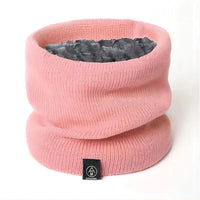 Fashion Women Knitted Scarf Solid Cashmer Like Winter Snood Scarves Lady Warm Thick Unisex Men Neck Scarfs Ring