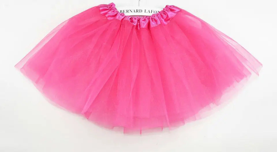 Women Summer Vintage Tulle Skirt Adult Fancy Ballet Dancewear Party Costume Ball Gown Mini Skirt