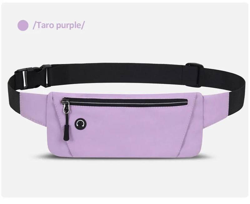 Running Waist Bag Sports Belt Pouch Mobile Phone Bag Men Women Waist Pack Lightweight Gym Sports Bag Waist Pack Adjustable Strap