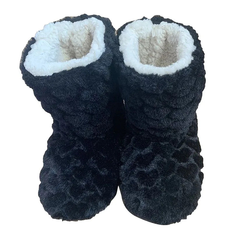 Thick Thermal Socks Men Women Winter Warm Home Soft Thickened Plus Velvet Sleeping Anti Slip Floor Slipper Sock For Christmas