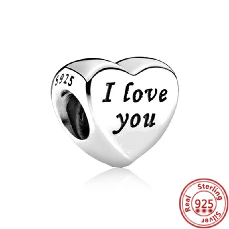 100% 925 Sterling Silver Love Puppy Football Camera Infinite Heart Beads Fit Original Pandora Charms Bracelet Women Jewelry Gift