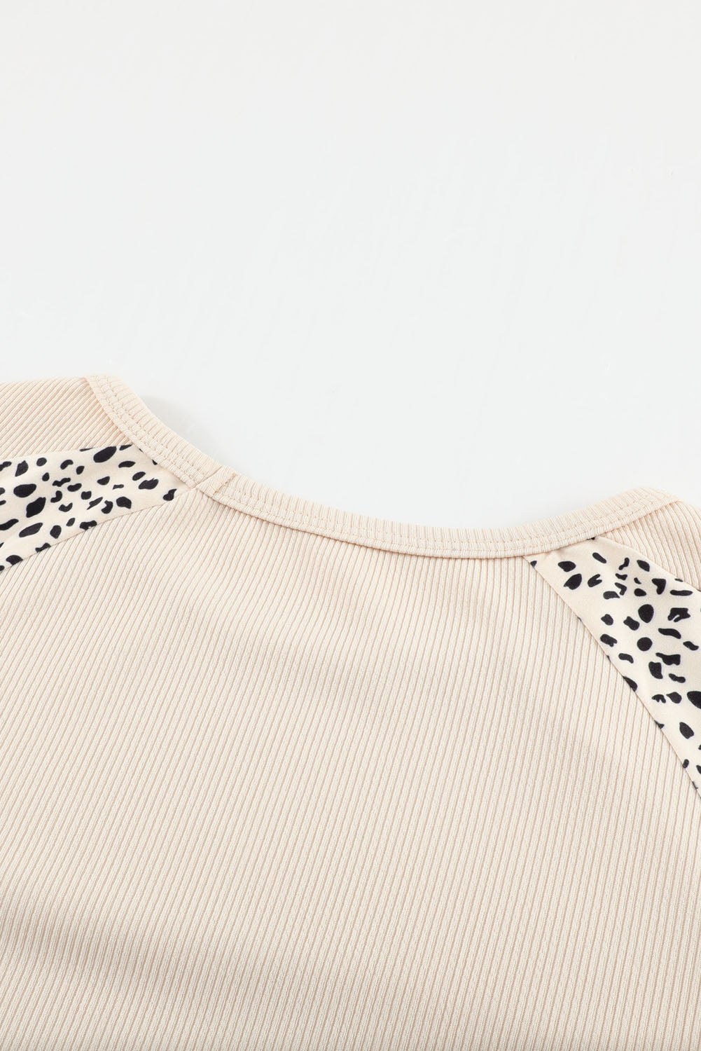 Blank Apparel - Leopard Print Pullover Top