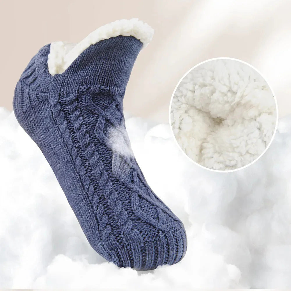 Fall and Winter Floor Socks Home Warm Women Men Socks Snow Socks Sleep Carpet Socks Slippers Socks Men Non-slip Yoga Socks 2024