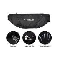 Outdoor Running Fitness Waist Bag Ultra-thin Mobile Phone Elastic Sports Waterproof Close-fitting Mobile Phone Bag Waterproof