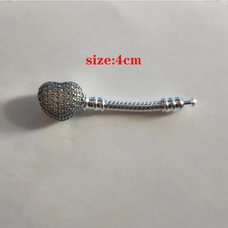 Extender 925 Sterling Silver Bracelet extender Fit Original Charm Beads Bracelets Lengthen Lady Jewelry Making 3.5cm And 4cm