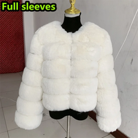 Women's Fashion faux fur coat super hot Autumn Winter women short Faux fox fur fluffy jacket high quality 7xl Ladies furry coats