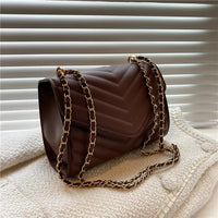 Single Shoulder Retro Fashionable Small Square Bag Crossbody Handbag