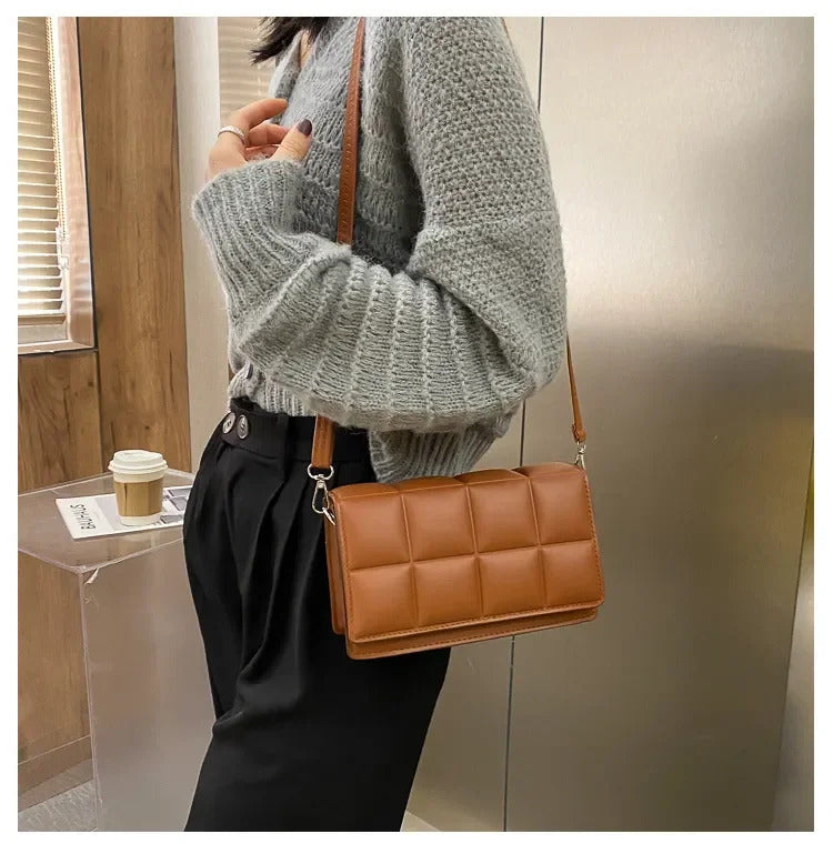 Fashion Brand Designer Women Shoulder Bag Small PU Leather Female Crossbody Bag Trend Classic Handle Handbag Women