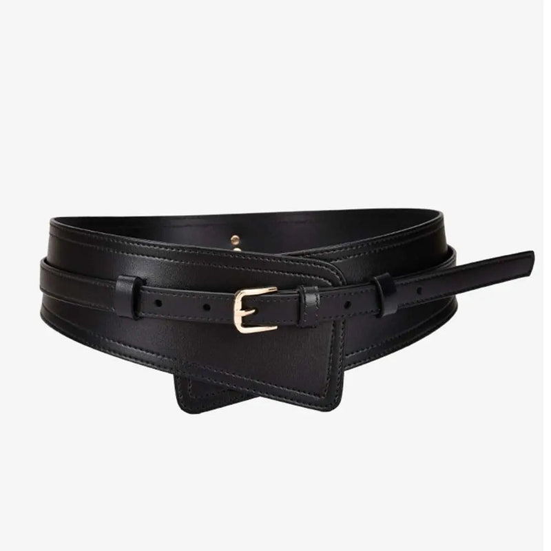 Girls Slimming Sweater Overcoat Belts For Women PU Leather Apparel Accessories Waistband Wide Belts Cummerbunds Waist Belt