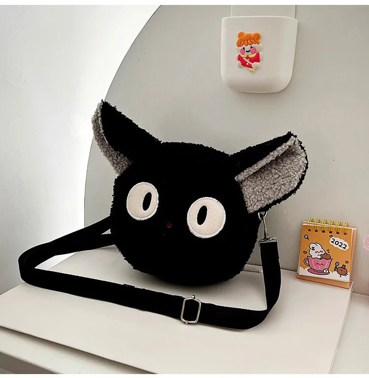 Japanese Style Kawaii Bag Women Cartoon Plush Shoulder Bag For Women Crossbody Bag Small Phone&Purse Bag