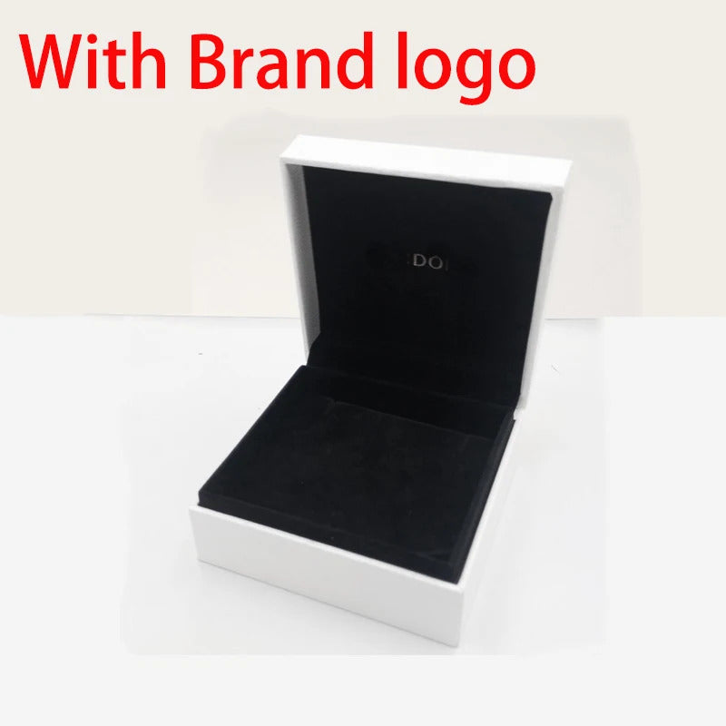 2024 New Packaging box storage box Fit Original Key Chain Bracelet DIY Rings Earrings Beads Fashion Woman Jewelry