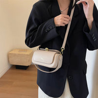 Simple Fashion Mini Square Women Crossbody Bags 2024 Luxury Designer Purses And Handbags Box Shape Pure Color Shoulder Satchels