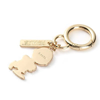 Anime SNOOPY Charlie Metal Keychain Cute Couple Bagpack Pendant Key Ring for Men Women Car Keychain Accessories Birthday Gift