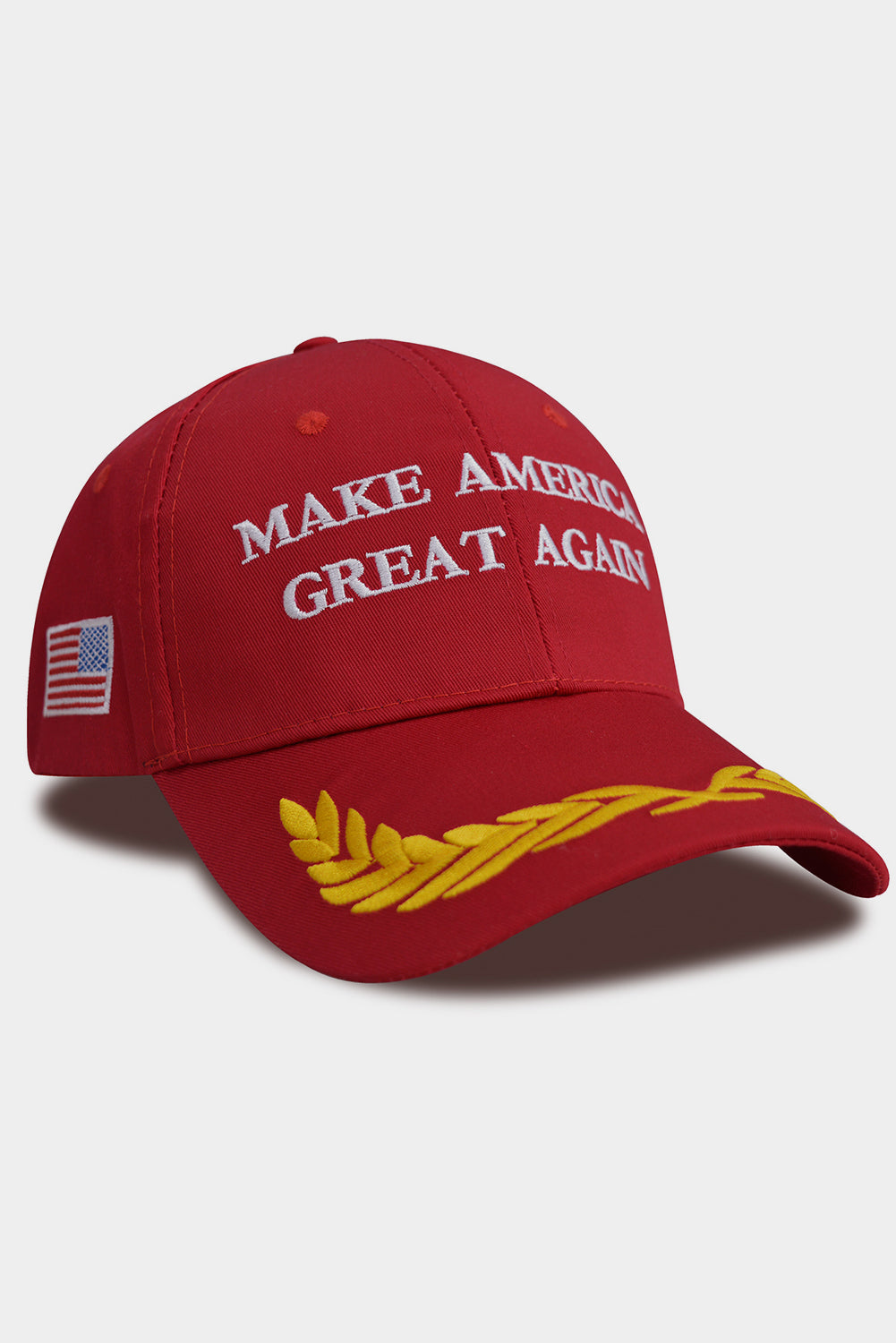 Jurassic Gold MAKE AMERICA GREAT AGAIN Flag Embroidered Baseball Cap