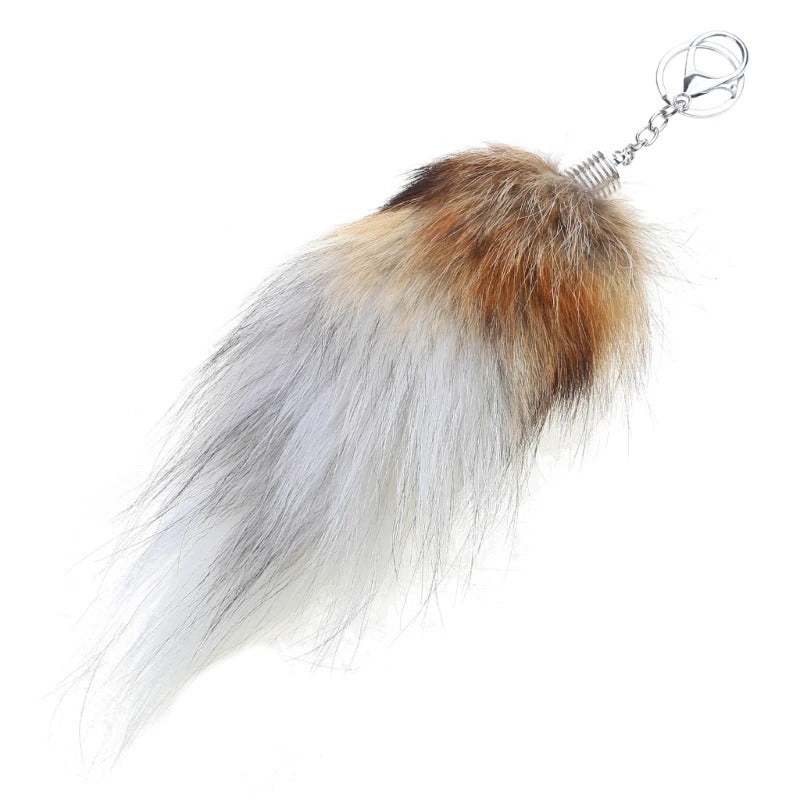 for Key Ring Raccoon Coat Tails Chain Keychain Keyring Gift New Tails Key Ring Chain Creative Rings for Men