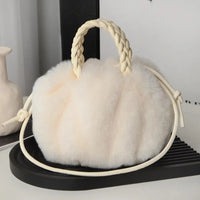 Cute Pumpkin Bag 2025 Autumn And Winter New Fashion Cloud Crossbody Bag Niche Design Sweet Girl Handbag