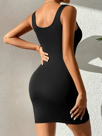 Sexy  Strap Mini Dress 2024 New Summer Women Bodycon Club Party Dresses Female Camisole Solid Black White Sheath Sundress