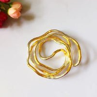 5mm 90cm Iron Flexible Twisted Jewelry Bendable Snake Necklace 12 Colors Available