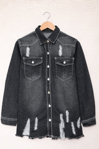 Blank Apparel - Blue Distressed Denim Jacket