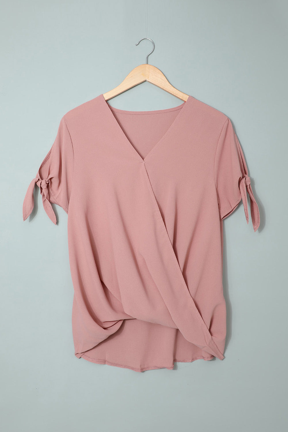 Apricot Charismatic Drape Blouse