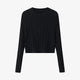 Black knitted Tops