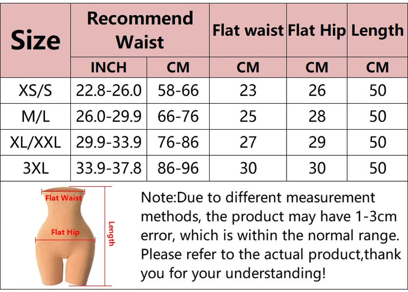 Shapewear Butt Lifter Seamless Women High Waist Slimming Panty Tummy Control Knickers Pant Briefs Ladies Body Shaper