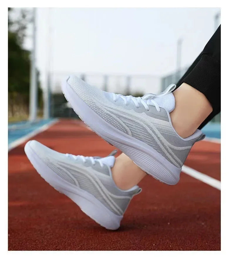 Casual Running Summer Fashion Anti Slip Hiking Mesh Breathability Athletic Shoe Tennis Woman Trend 2024 Woman Sneakers Couple