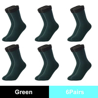 Winter Warm Solid Women Socks Thicken Thermal Socks Wool Cashmere Black Skin Seamless Snow Sock Velvet Unisex Socks