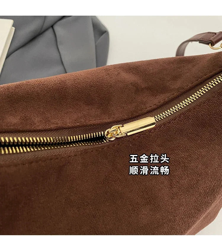 Zipper Solid Color High Capacity PU Shoulder Bags 2024 Hot Sale Bags for Women Simple Fashion Tote Bolsas Femininas