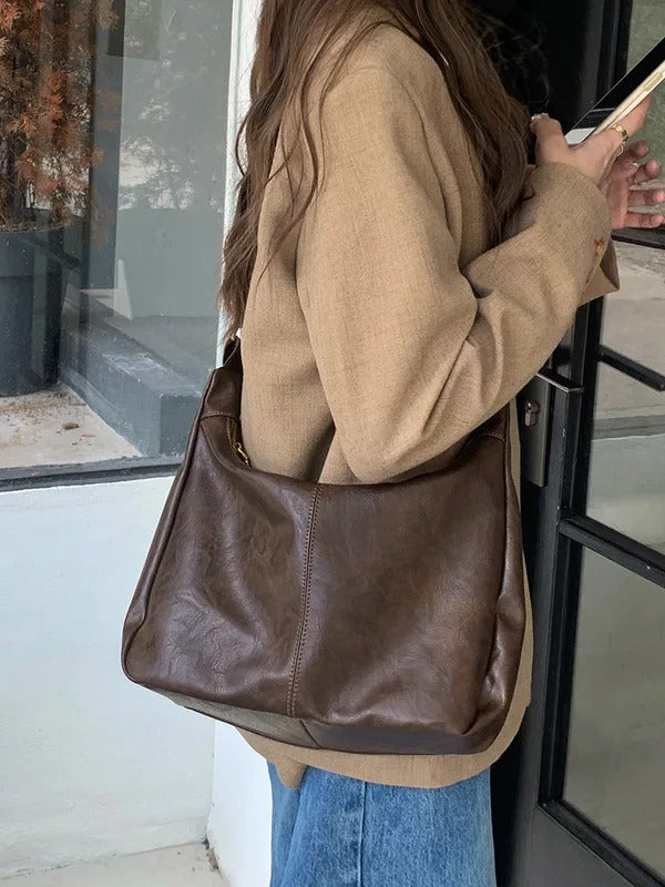 CGCBAG Casual Lage Capacity Messenger Bag Women 2023 Fashion Designer Luxury Female Tote Bag High Quality PU Leather Handbags