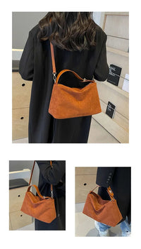 Zipper Solid Color High Capacity PU Shoulder Bags 2024 Hot Sale Bags for Women Simple Fashion Tote Bolsas Femininas