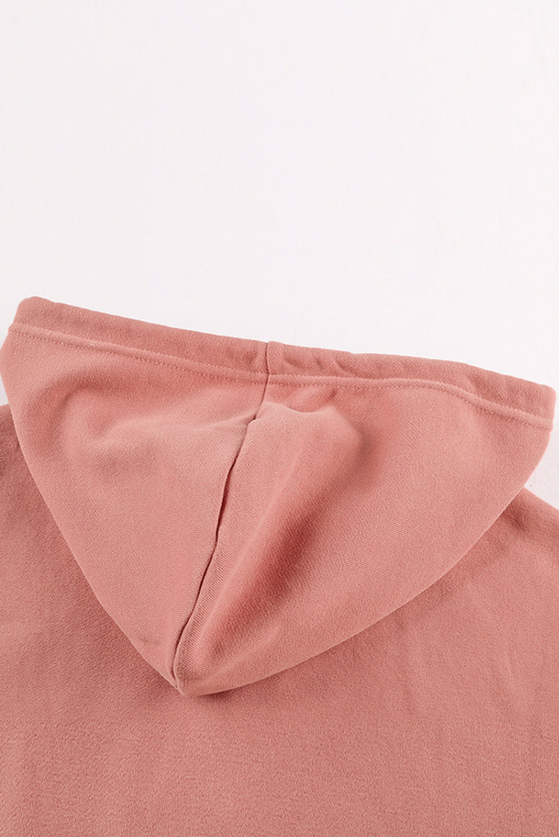 Pink Zip-up Hoodie Jacket