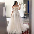 Lace Mermaid Wedding Dresses With Removeable Sleeve Sweethear Sweep Train Custom Made Vestido De Noiva