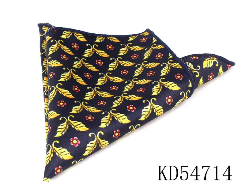 Animal Print Pocket Square For Men Women Floral Print Suits Kerchief Men's Handkerchiefs Soft Square Handkerchief Towels Scarves