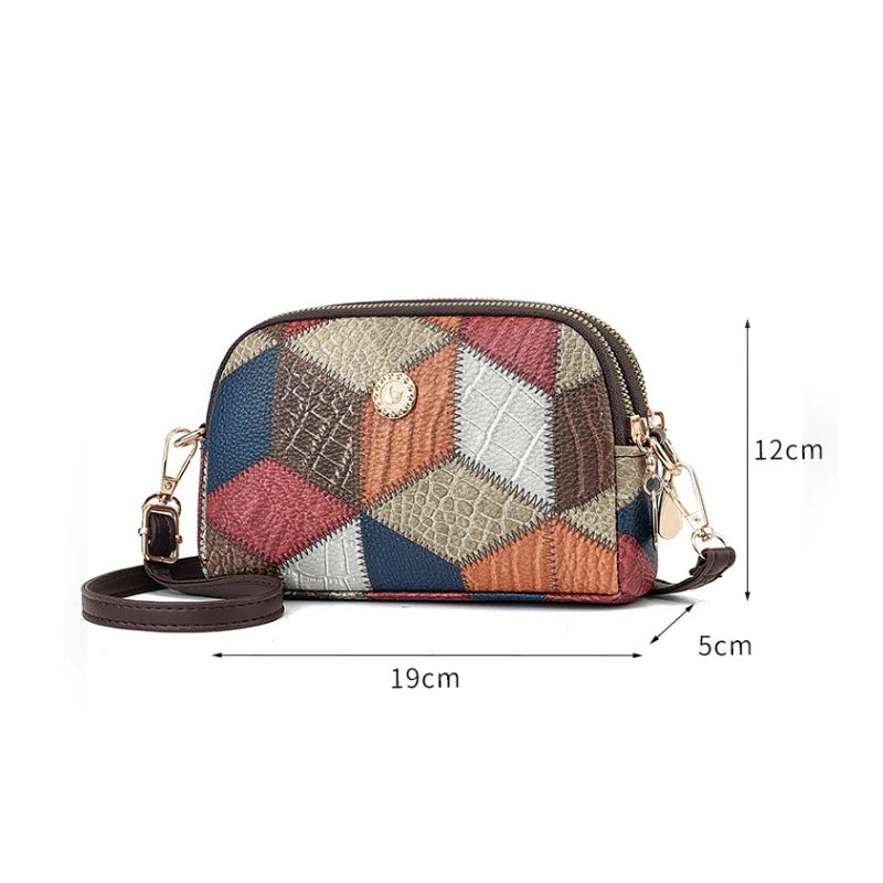 Yogodlns New Luxury Handbag Women Stitching Wild Messenger Bags Designer Brand Plaid Shoulder Bag Female Ladies Totes