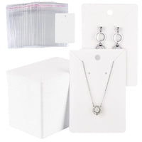 50pcs 6x9cm Blank Necklace Earring Jewelry Cards