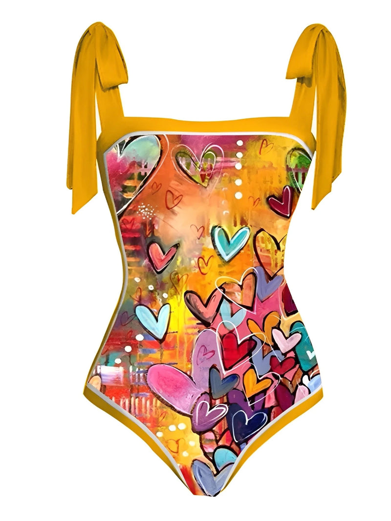 2023 Printed One Piece Swimsuit Women & Beach Skirt 2 Pieces Swimwear Female Sexy Bathers Bathing Swimming Swim Suit Beachwear