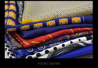 Men 100% Silk Pocket Square Print Real Satin Small Square Scarf Gentleman Business Suit Shirt Chest Scarf Handkerchief 30*30 Cm