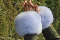 Imitation Raccoon Fox Hair Fluffy Hand Rings Fluffy Wrist Guards Women's Cuffs Imitation Rabbit Fur Bracelets Cuffs Wrist Covers