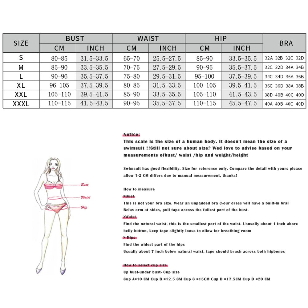 2024New Sexy Low Waist Bikini Sets Swimsuit Swimwear Women Solid Strappy Bandeau Beachwear Bathing Suits Brazilian Thong biquini