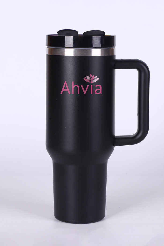 Pink 40oz Insulated Reusable Stainless Steel Trumbler