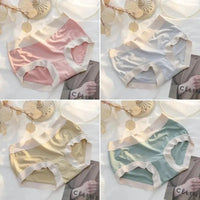 4Pcs/Set Women's Panties Modal Underwear Female Comfortable Seamless Sexy Lingerie Intimates Underpants Briefs Girls Solid M-XL